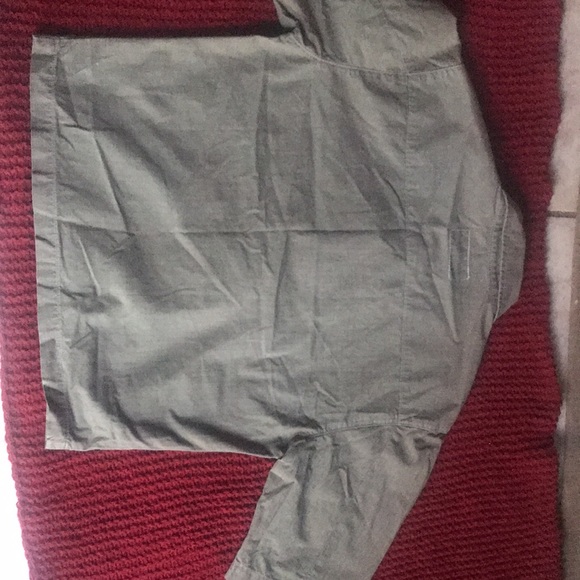 Rag and bone army green 3/4 button shirt/jacket women size XS BIN D - Picture 6 of 14